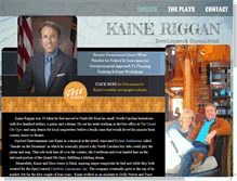 Tablet Screenshot of kaineriggan.com